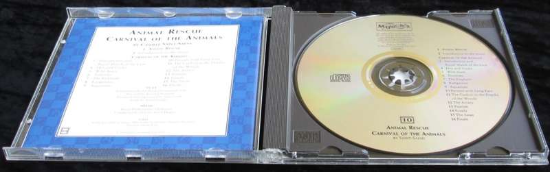 1995-Collectible-The Magical Music Box-No10-Magazine + CD. Animal Rescue. Sold As Is.