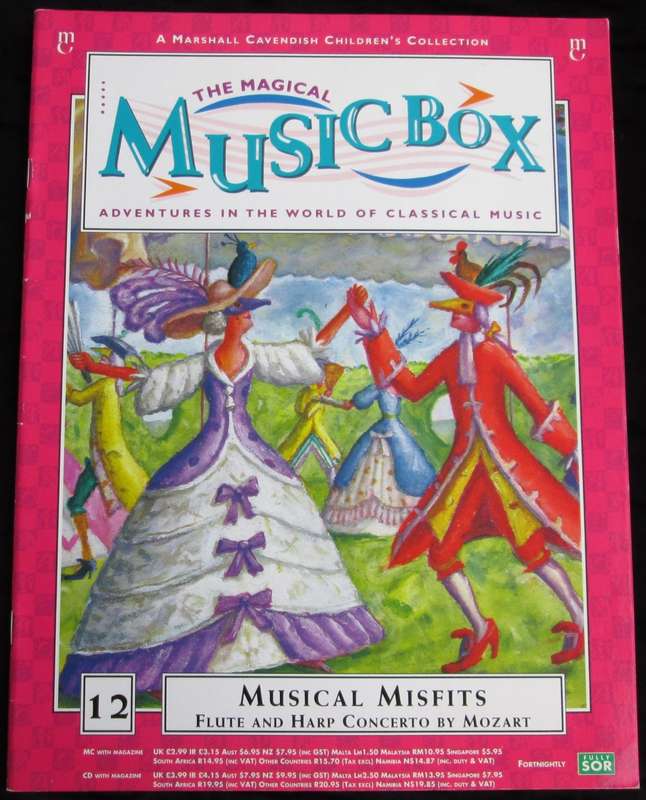 1995-Collectible-The Magical Music Box-No12-Magazine + CD. Musical Misfits. Sold As Is.