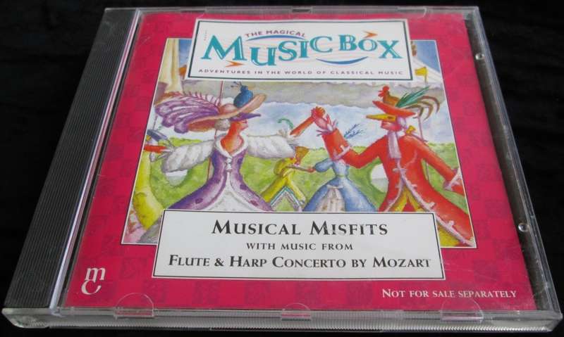 1995-Collectible-The Magical Music Box-No12-Magazine + CD. Musical Misfits. Sold As Is.