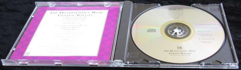 1995-Collectible-The Magical Music Box-No14-Magazine + CD. The Highwayman`s Mask. Sold As Is.