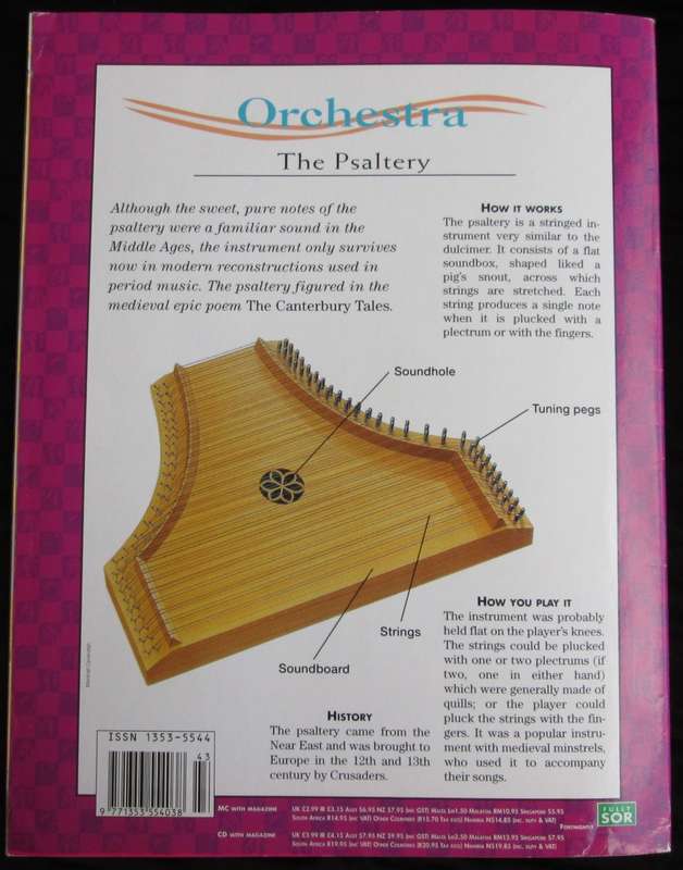 1996-Collectible-The Magical Music Box-No43-Magazine + CD. The Lady`s Tale. Sold As Is.