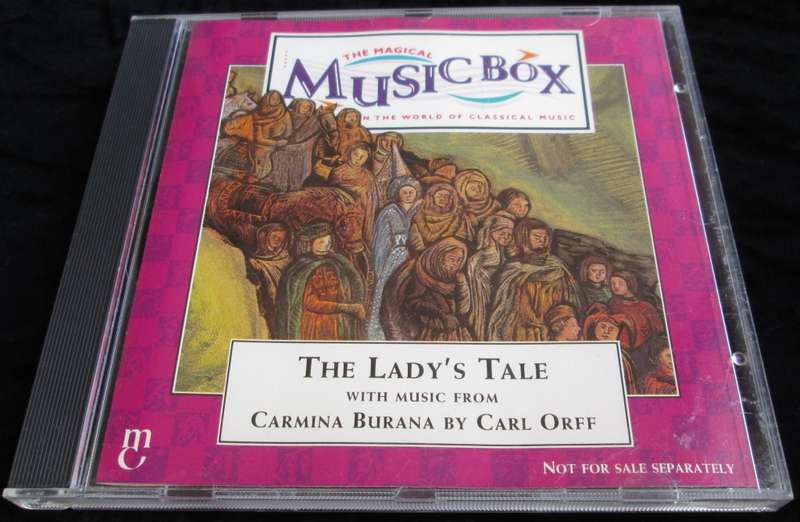 1996-Collectible-The Magical Music Box-No43-Magazine + CD. The Lady`s Tale. Sold As Is.