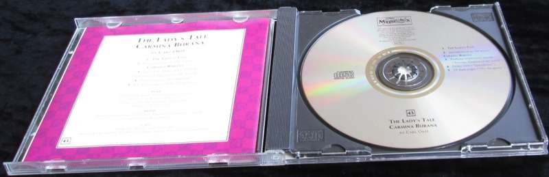 1996-Collectible-The Magical Music Box-No43-Magazine + CD. The Lady`s Tale. Sold As Is.