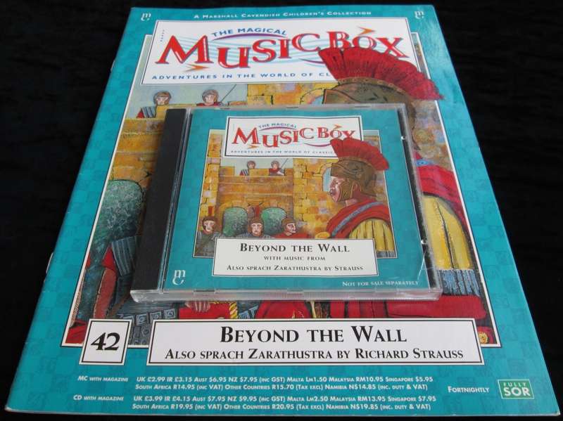 1996-Collectible-The Magical Music Box-No42-Magazine + CD. Beyond The Wall. Sold As Is.