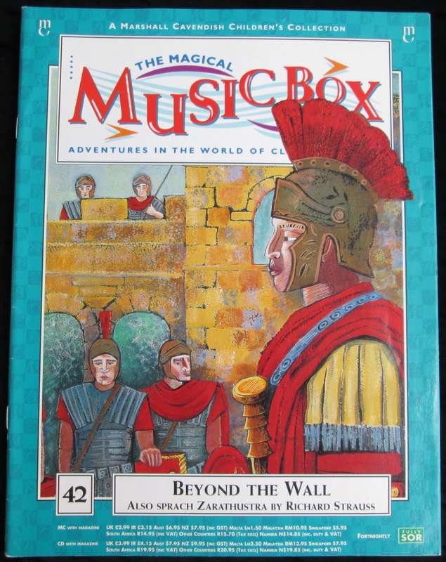 1996-Collectible-The Magical Music Box-No42-Magazine + CD. Beyond The Wall. Sold As Is.