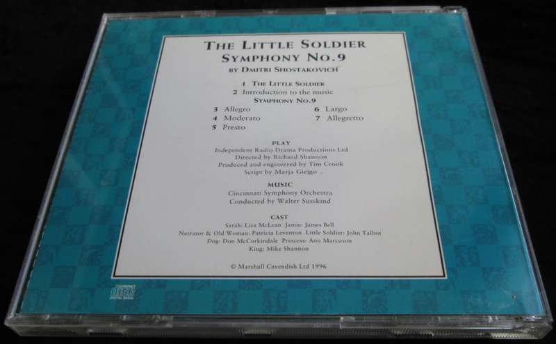 1996-Collectible-The Magical Music Box-No52-Magazine + CD. The Little Soldier. Sold As Is.