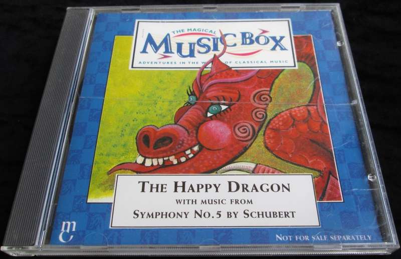 1996-Collectible-The Magical Music Box-No51-Magazine + CD. The Happy Dragon. Sold As Is.