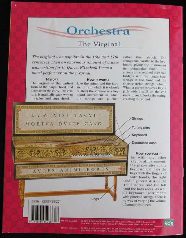 1996-Collectible-The Magical Music Box-No50-Magazine + CD. Treason and Plot. Sold As Is.