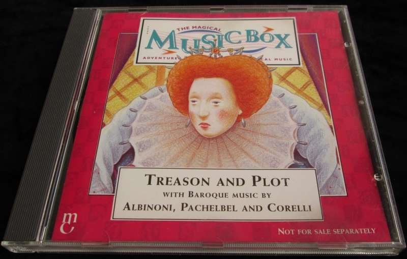 1996-Collectible-The Magical Music Box-No50-Magazine + CD. Treason and Plot. Sold As Is.