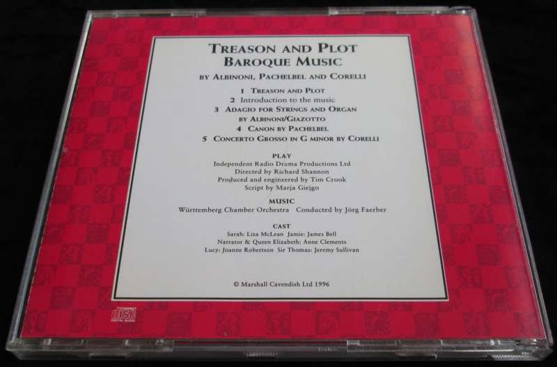 1996-Collectible-The Magical Music Box-No50-Magazine + CD. Treason and Plot. Sold As Is.