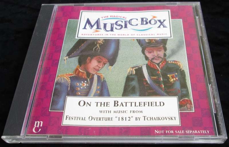 1996-Collectible-The Magical Music Box-No48-Magazine + CD. On The Battlefield. Sold As Is.