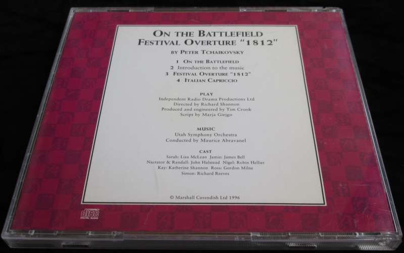 1996-Collectible-The Magical Music Box-No48-Magazine + CD. On The Battlefield. Sold As Is.