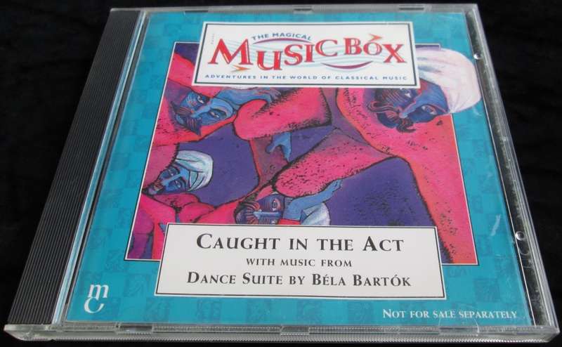 1996-Collectible-The Magical Music Box-No47-Magazine + CD. Caught in The Act. Sold As Is.