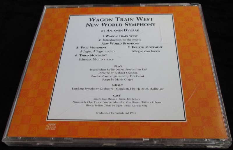 1995-Collectible-The Magical Music Box-No20-CD. Wagon Train West. Sold As Is.