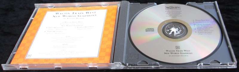 1995-Collectible-The Magical Music Box-No20-CD. Wagon Train West. Sold As Is.