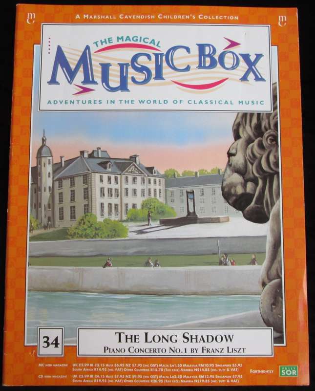 Collectible-The Magical Music Box-No34-Magazine. The Long Shadow. Sold As Is.