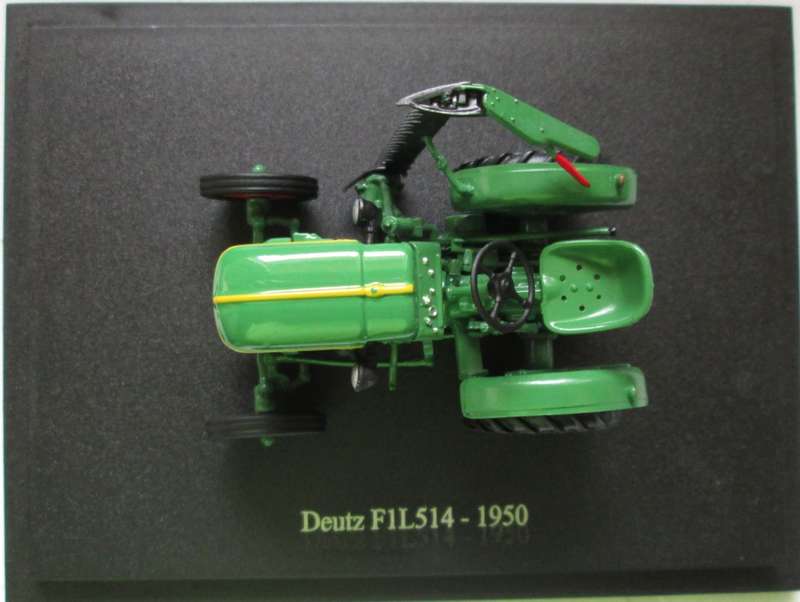 Scale Model-Tractor-Deutz FIL 514-1950-Green
