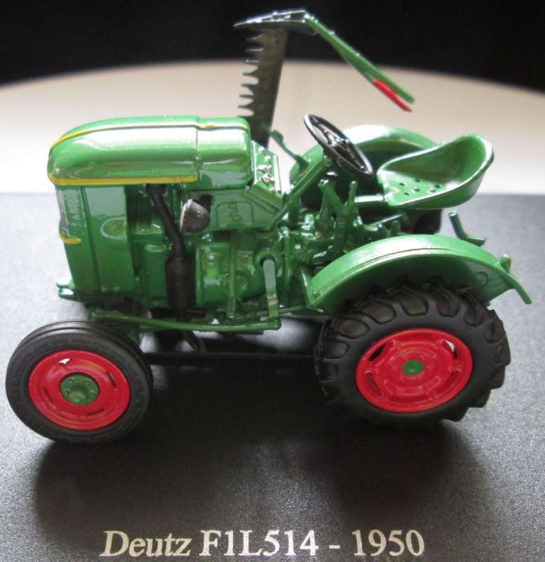 Scale Model-Tractor-Deutz FIL 514-1950-Green