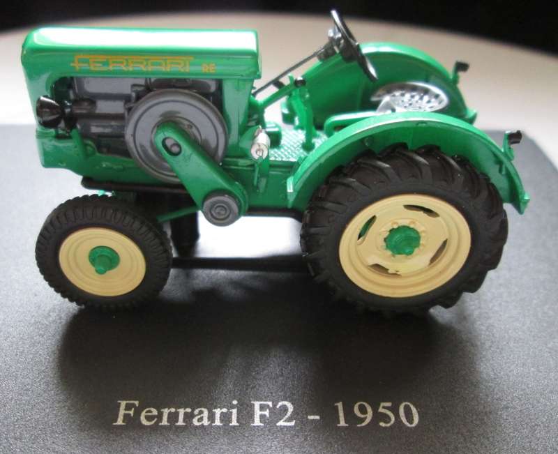 Scale Model-Tractor-Ferrari F2-1950-Green