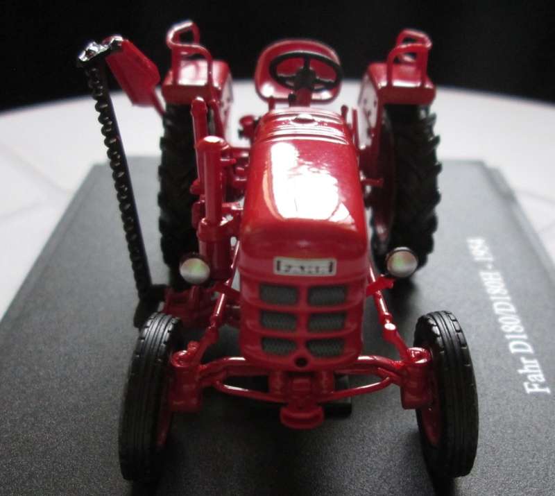 Scale Model-Tractor-Fahr D180/D180H-1954-Red