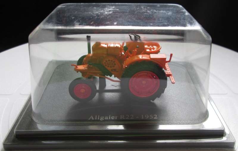 Scale Model-Tractor-Allgaier R22-1952-Orange