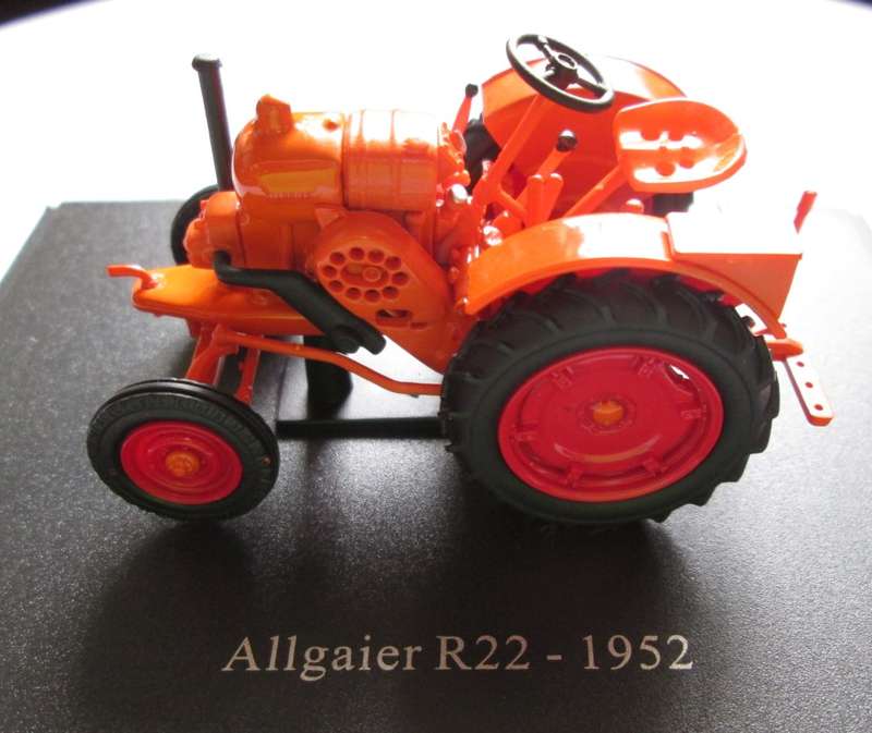 Scale Model-Tractor-Allgaier R22-1952-Orange