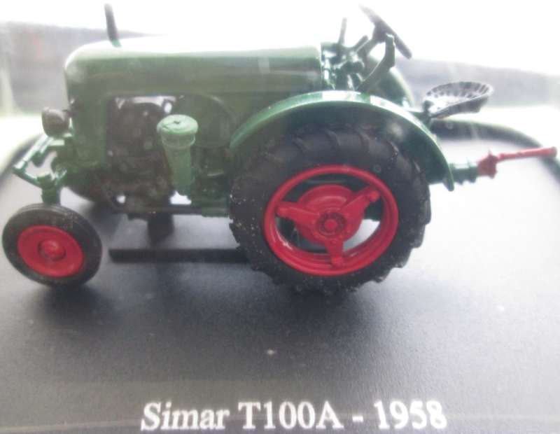 Hachette Partworks-Scale Model-Tractor-Simar T100A-1958-Green