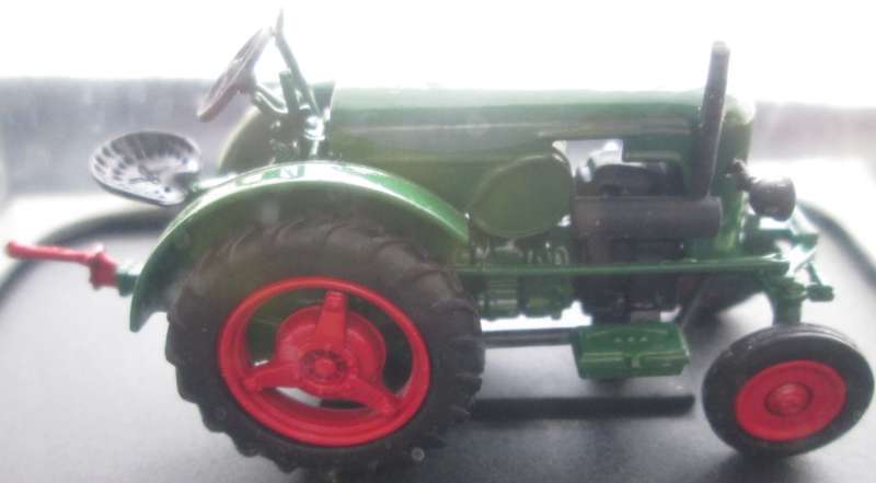 Hachette Partworks-Scale Model-Tractor-Simar T100A-1958-Green