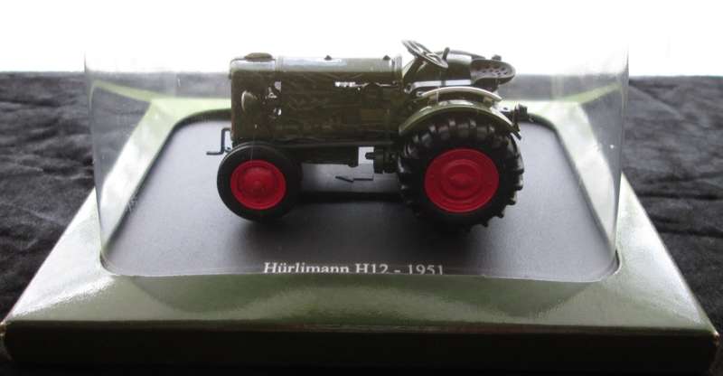 Hachette Partworks-Scale Model-Tractor-Hurlimann H12-1951