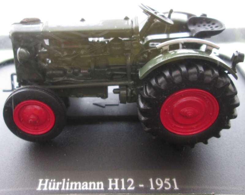 Hachette Partworks-Scale Model-Tractor-Hurlimann H12-1951
