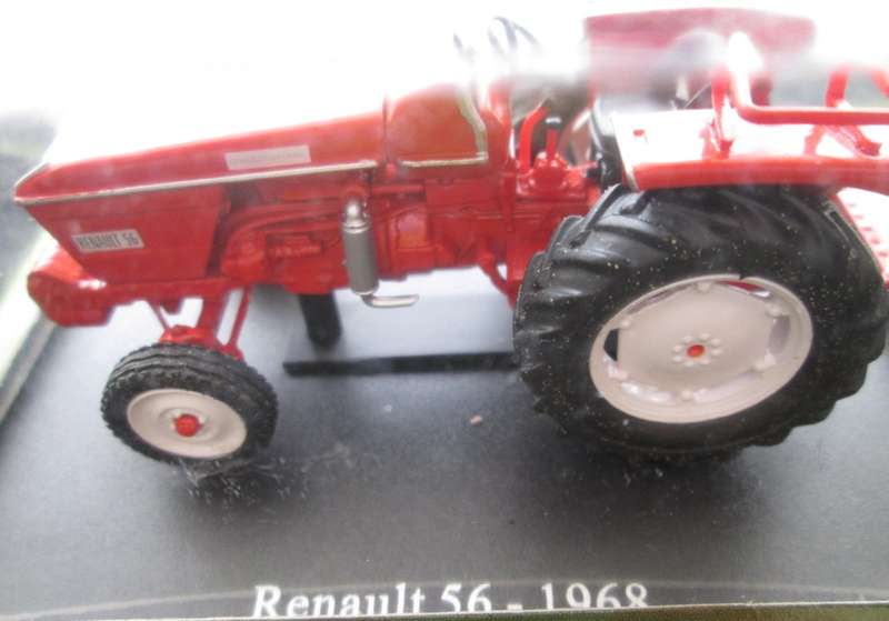Hachette Partworks-Scale Model-Tractor-Renault 56-1968
