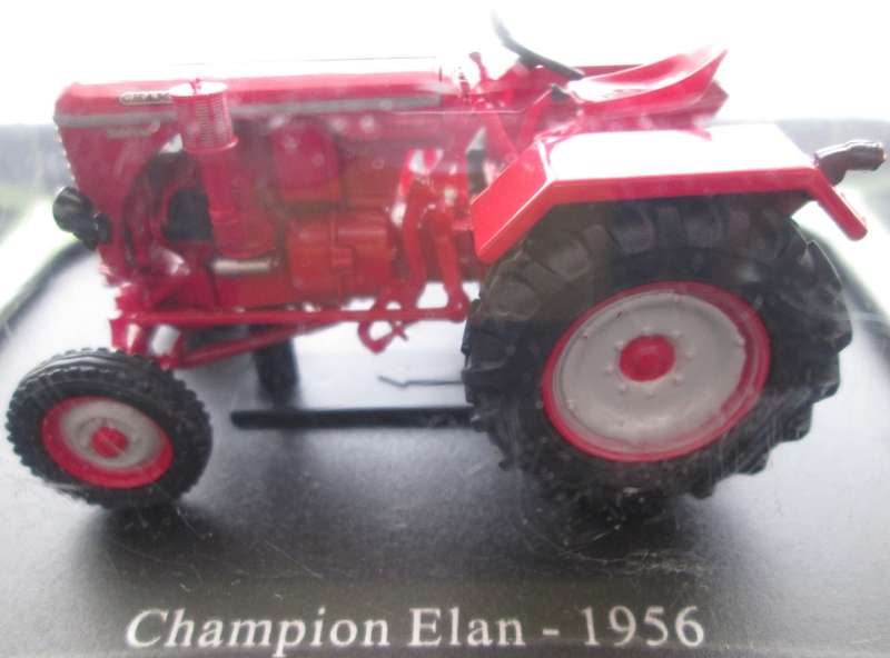 Hachette Partworks-Scale Model-Tractor-Champion Elan-1956