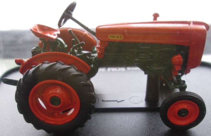 Hachette Partworks-Scale Model-Tractor-Someca SOM 20D-1958
