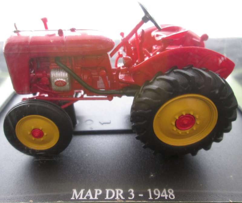 Hachette Partworks-Scale Model-Tractor-Map DR3-1948
