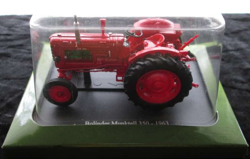 Hachette Partworks-Scale Model-Tractor-Bolinder Munktell 350-1963
