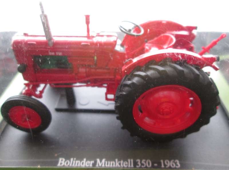 Hachette Partworks-Scale Model-Tractor-Bolinder Munktell 350-1963