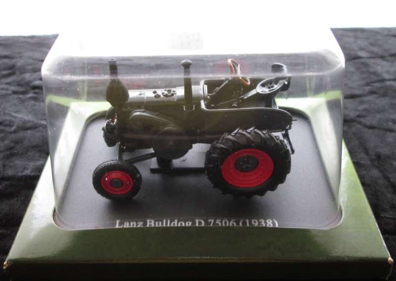 Hachette Partworks-Scale Model-Tractor-Lanz Bulldog D 7506-1938