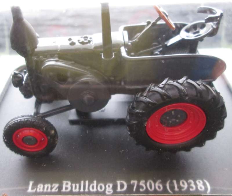 Hachette Partworks-Scale Model-Tractor-Lanz Bulldog D 7506-1938