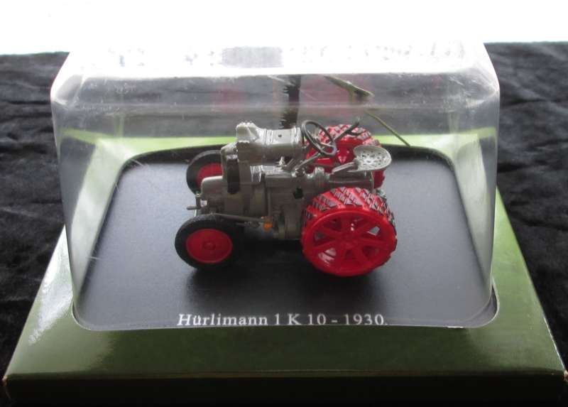 Hachette Partworks-Scale Model-Tractor-Hurlimann 1K 10-1930