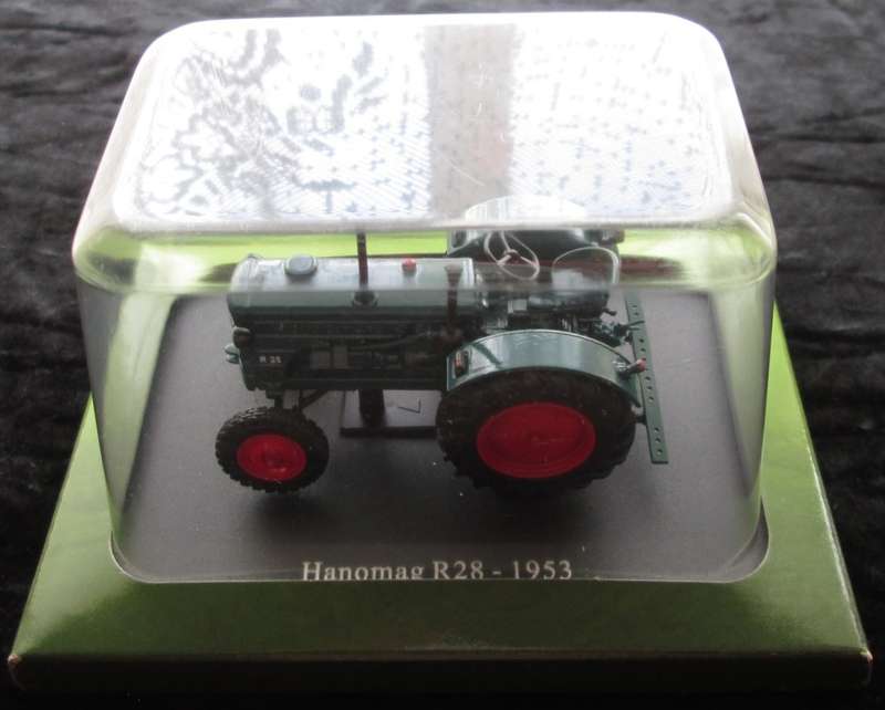 Hachette Partworks-Scale Model-Tractor-Hanomag R28-1953