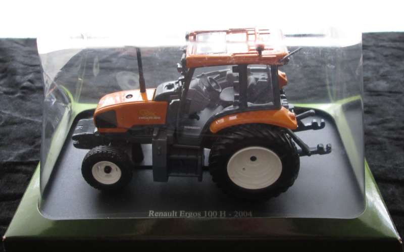 Hachette Partworks-Scale Model-Tractor-Renault Ergos 100H-2004