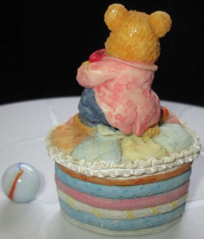 Collectables/Ornament/Figurine/Teddy Bear Trinket Box