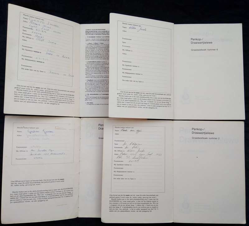 Books-Die Voortrekkers Verkennerlewe/Graadwielboek Penkop Drawwertjielewe-Used