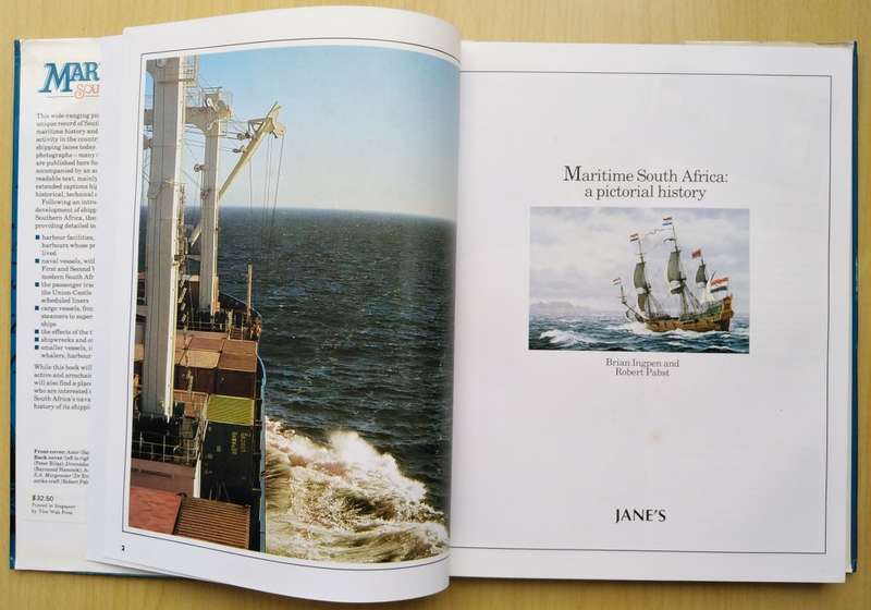 Book-1985-Maritime South Africa/176pages/First Published 1985.