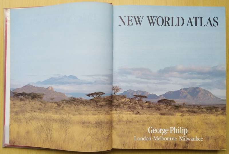 Book-1983-New World Atlas/224pages