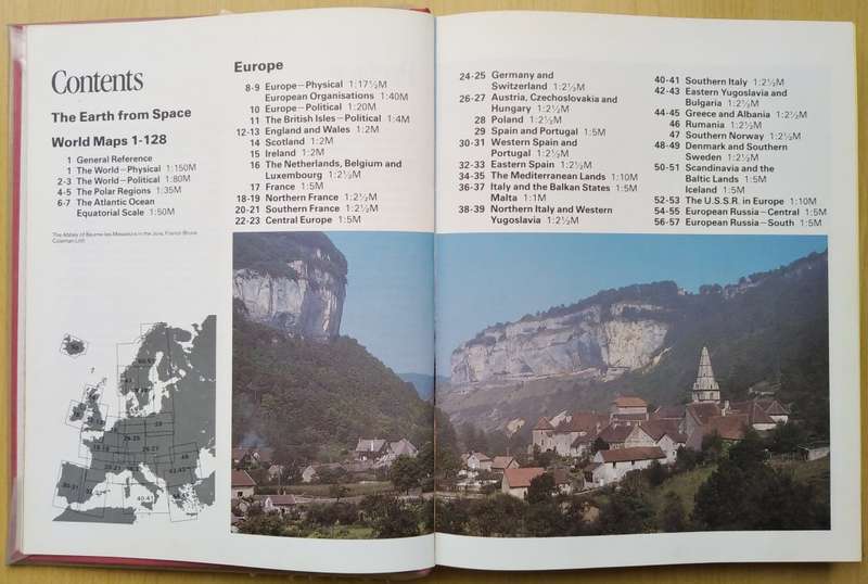 Book-1983-New World Atlas/224pages