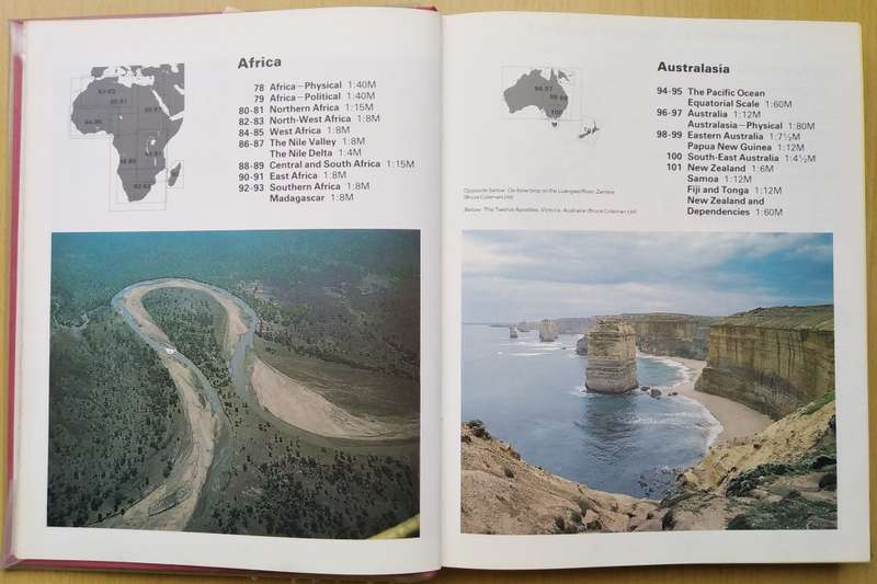 Book-1983-New World Atlas/224pages