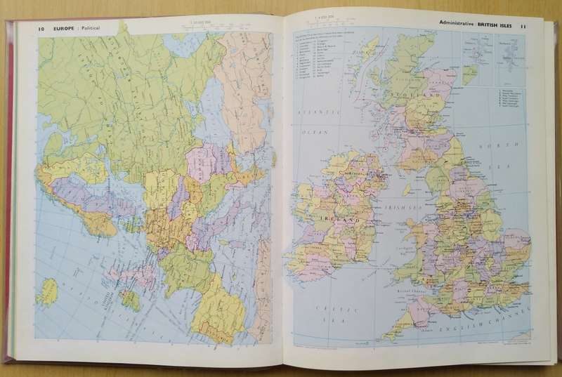 Book-1983-New World Atlas/224pages