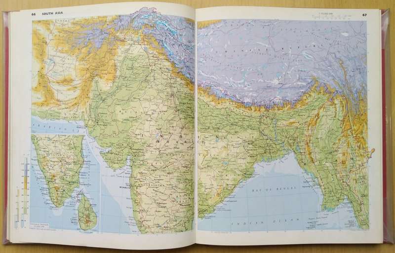 Book-1983-New World Atlas/224pages