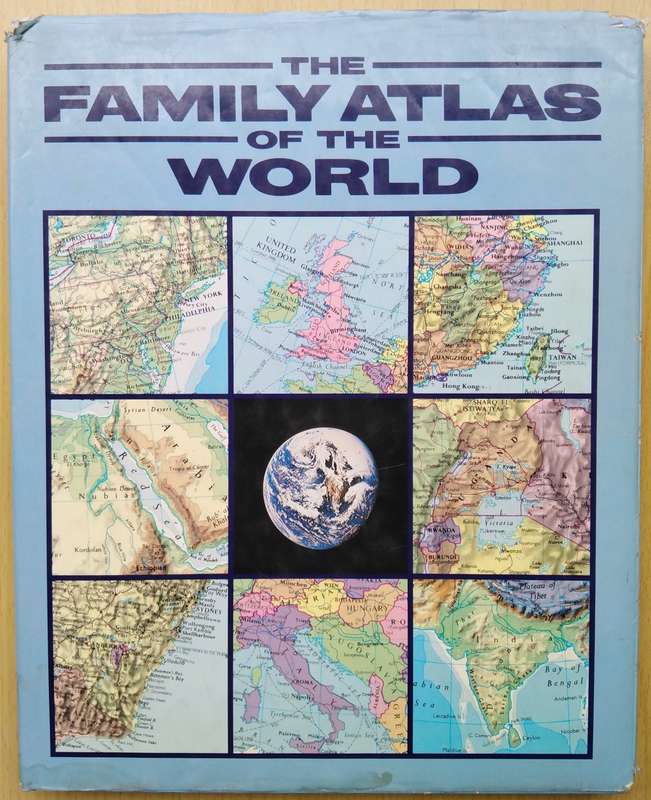 Book-1989-Family Atlas of The World/144pages.